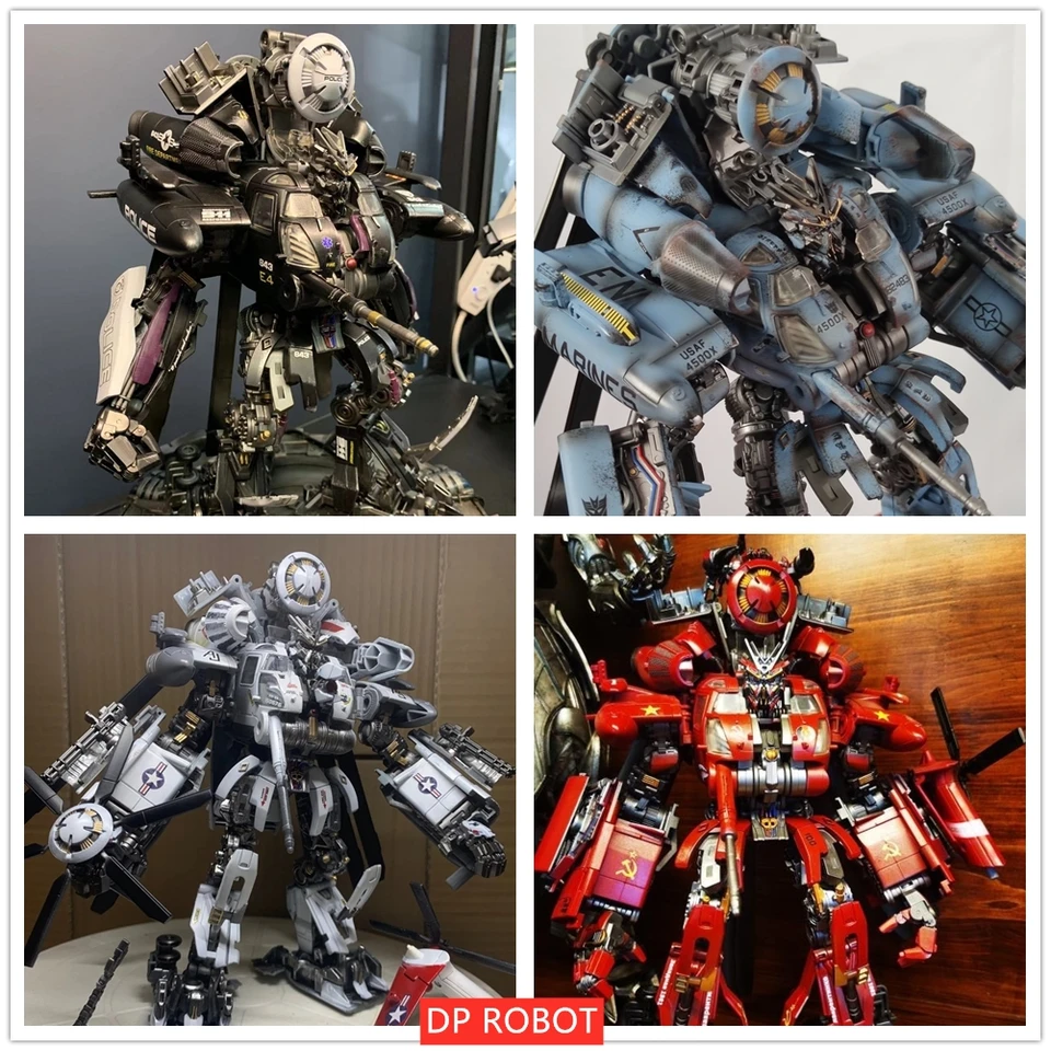 WJ Transformation Vertigo Helicopter Blackout DIY Hand Painted