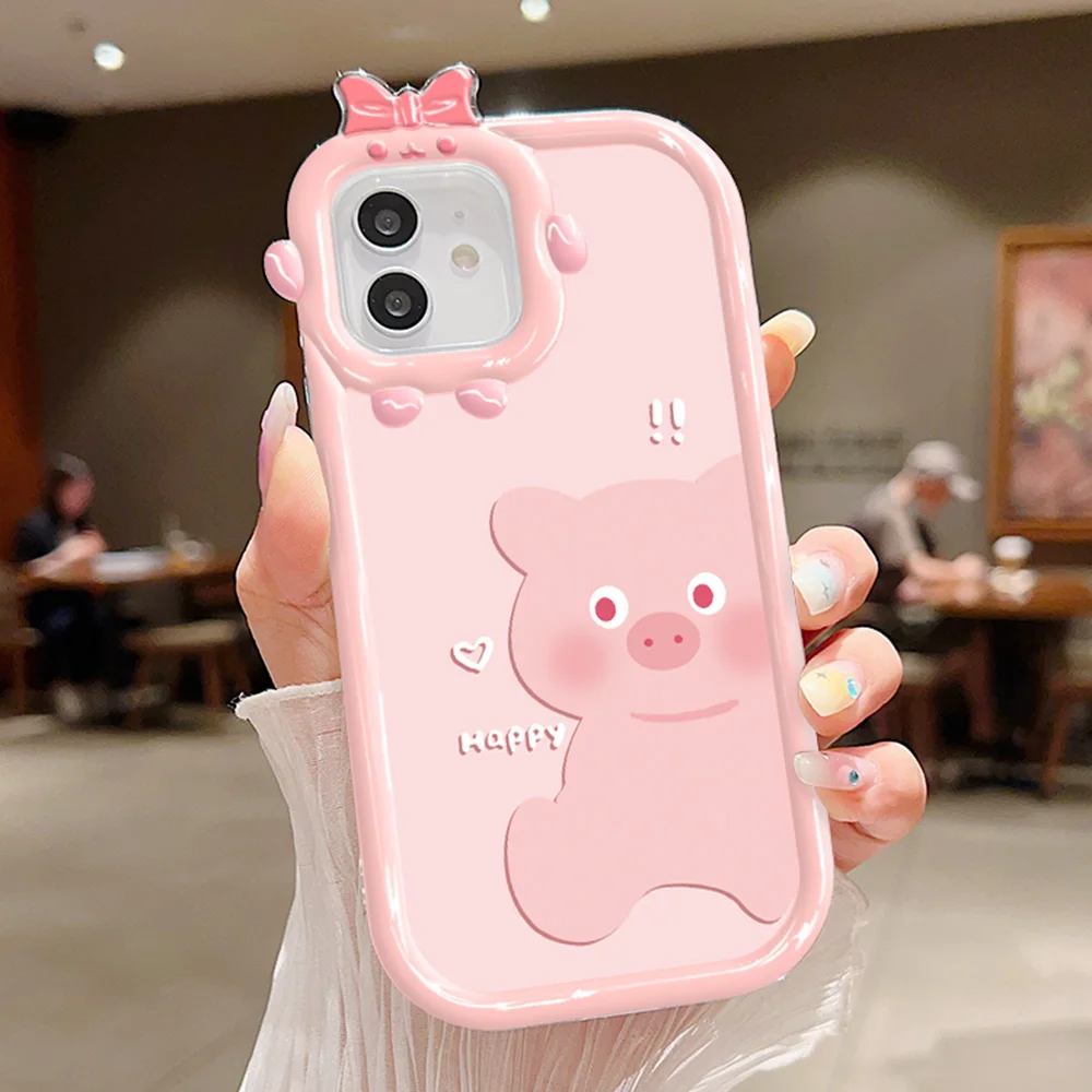 thumbnail image 1 of Funda de teléfono Little Monster para iPhone, carcasa trasera de silicona suave para iPhone 11, 15 Pro Max, 11, 12, 13, 14, Xr, Xs, 6, 7, 8, SE, 2020, 2022, 1 of 5