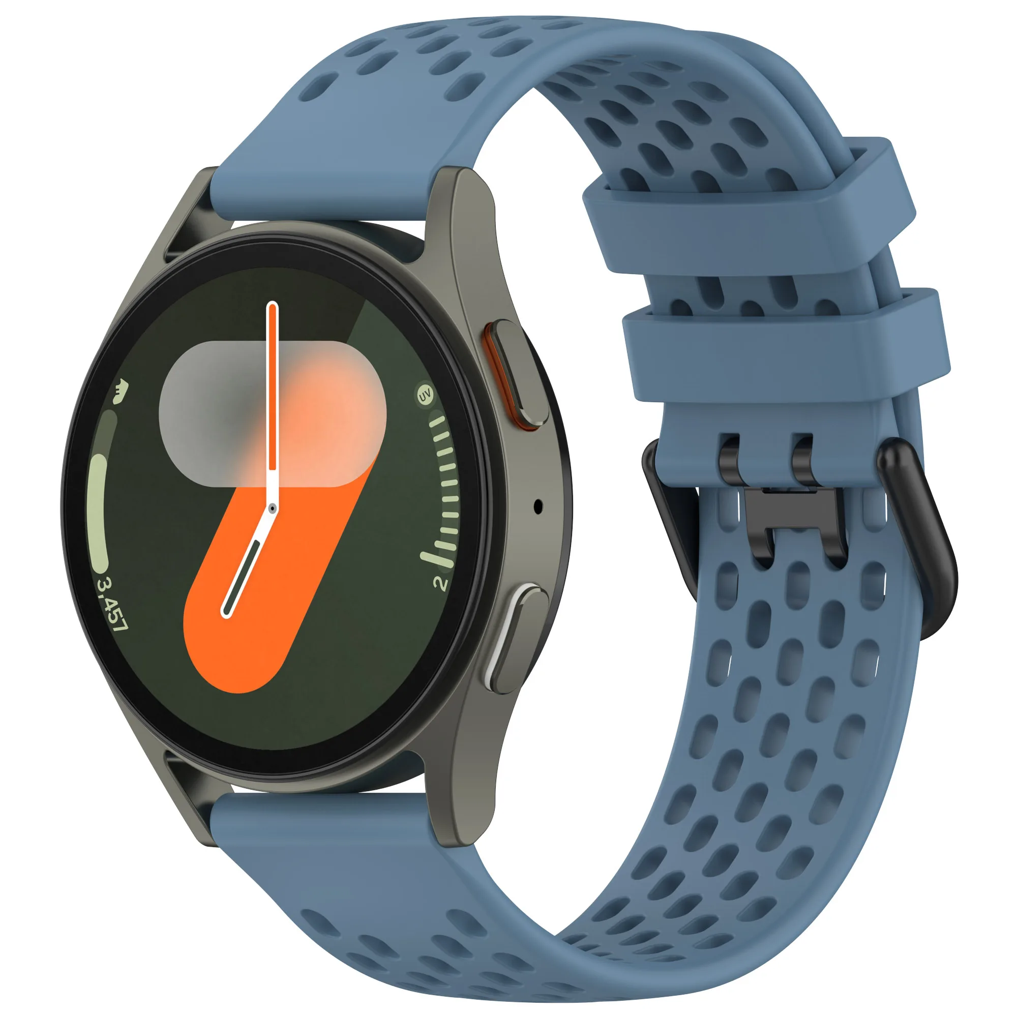 Versatile Silicone Smartwatch Band - Multiple Sizes