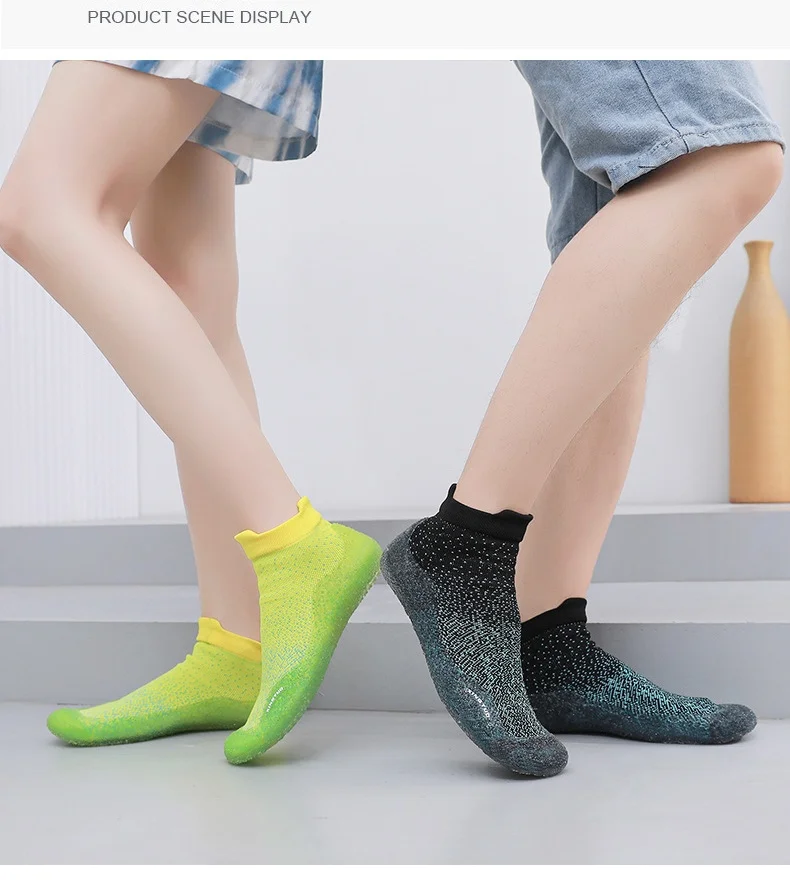 Beach Aqua Wading Water Shoes Children Adult Indoor Fitness Sports Yoga Shoes Lightweight Breathable Non-slip Upstream Sneakers