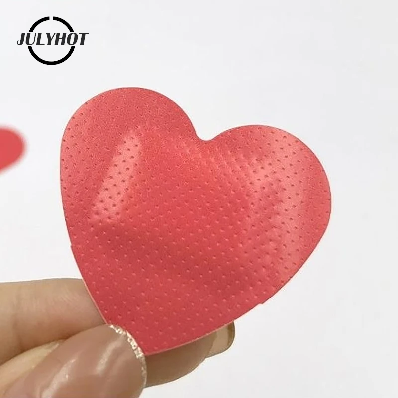 

10Pcs Pad Hydrocolloid Dressing Heart Shaped Bandage Heart-shaped Self-adhesive Wound Patches First Aid Gauze