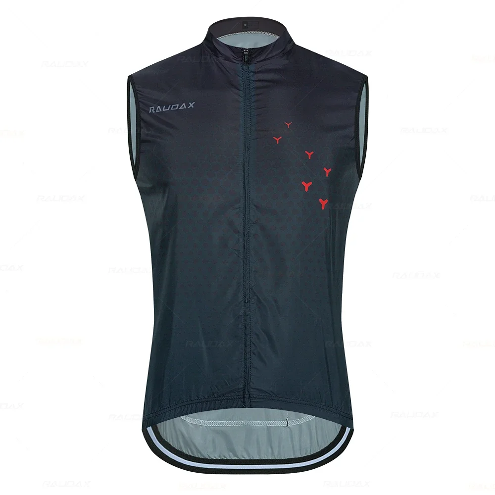 Windproof Cycling Vest Unisex Bicycle Vests Light Coat Cycling Clothing Color Stripe Sleeveless Windbreaker Runing Jerseys