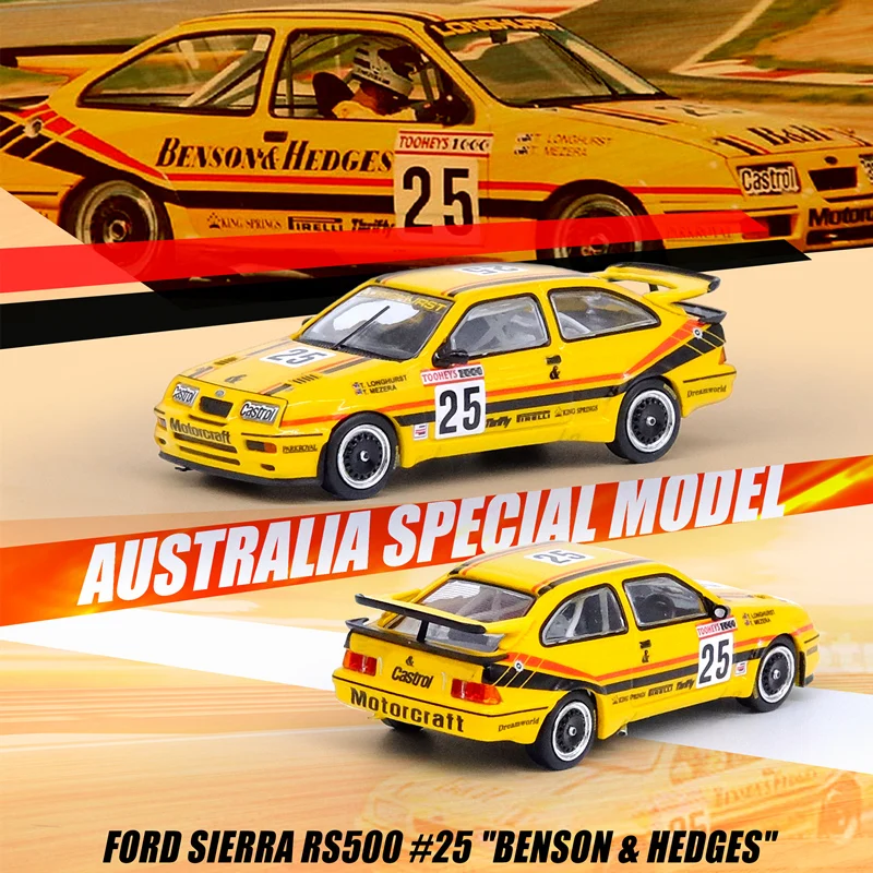 

INNO 1:64 ford SIERRA RS500 #25 BENSON HEDGES Collection of Simulation Alloy Car Model Children Toys