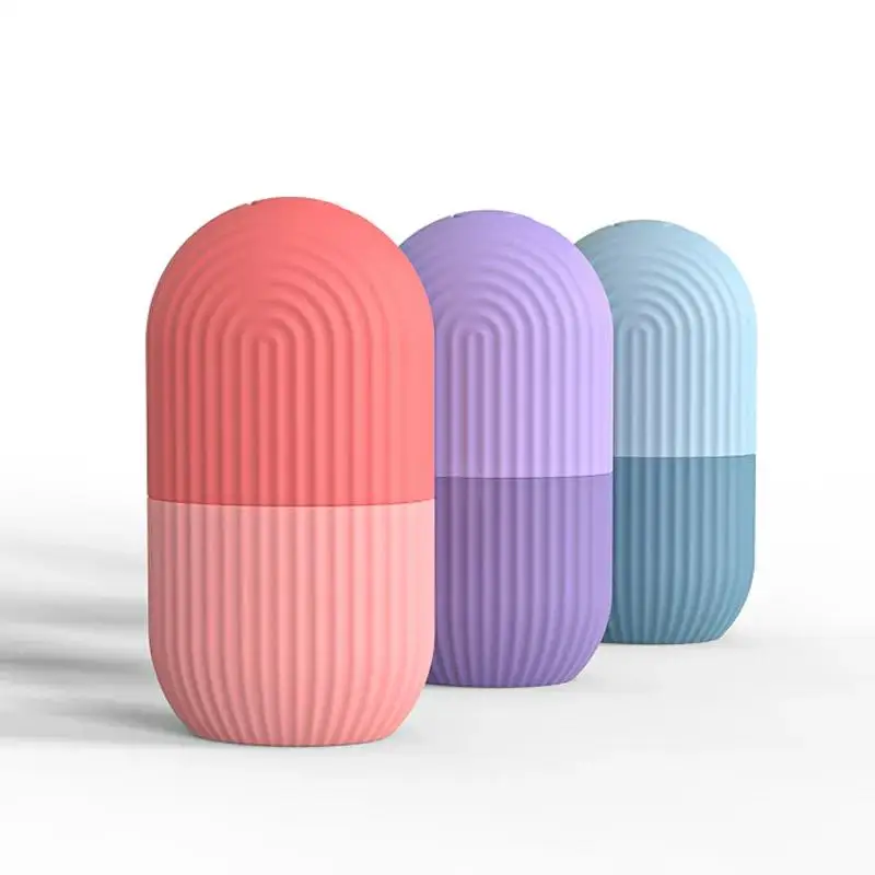 Silicone Ice Cube Trays Beauty Lifting Ice Ball Face Massager Contouring Eye Roller Facial Treatment Reduce Acne Skin Care Tool 3