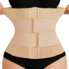 Sport Waist Trimmer Belt Double Strap Reinforced Waist And Abdomen Slimming Fitness Band Men Women Body Shaping Underwear