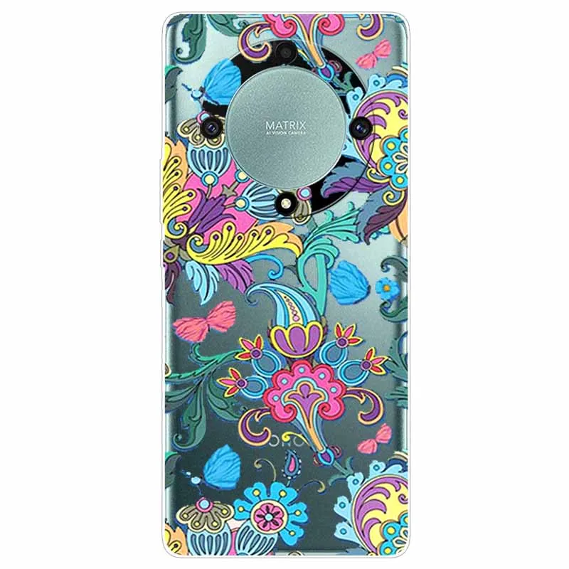 Transparent Cute Soft Silicone TPU Phone Case for Honor Magic 6 Lite 5G - Clear Protective Cover