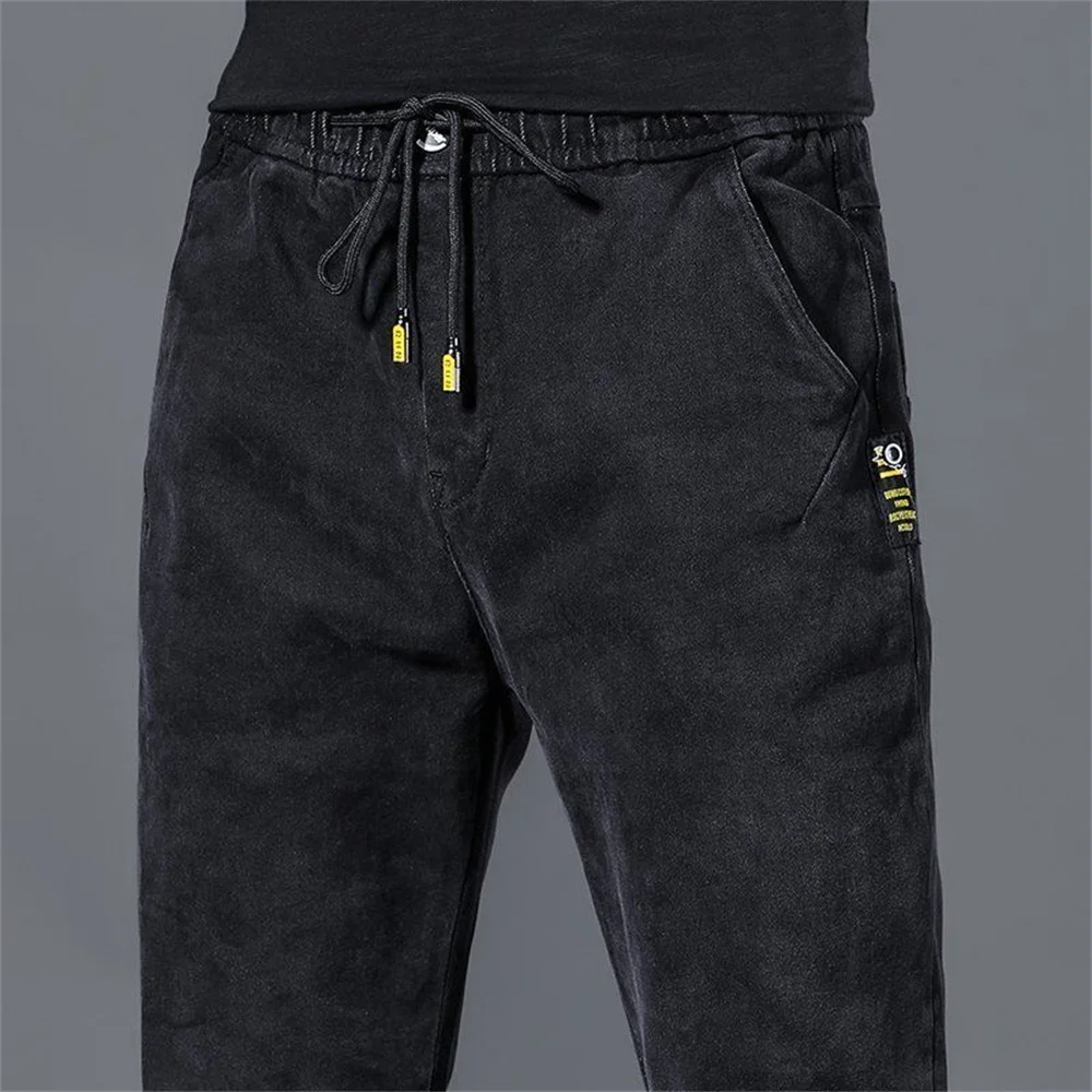New Man pants Hip Hop Harem Jeans Men trousers Loose Joggers Denim Casual Sweatpants Korea Trousers Streetwear Men Clothing 6