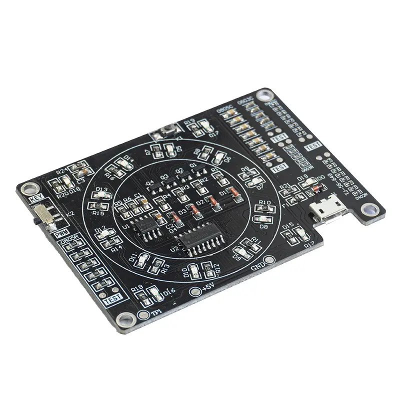 SMD Components Difficult Soldering Practice Board Kit SOP QFP/N BGA Double-sided SMT Soldering Skills Training image 2