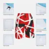 Van Halen Board Shorts EVH 5150 STRIPES Pattern Beach Shorts Males Printing Plus Size Swim Trunks Gift Idea 4