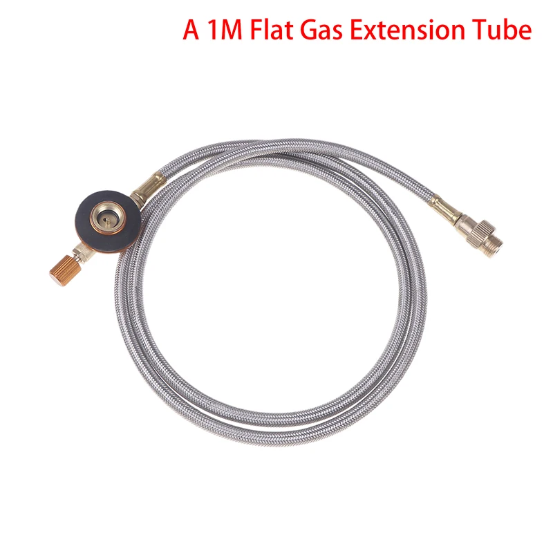 שרוך הארכה באורך 1 מטר למיכל גז שטוח צינור חיבור לניפוח גז נוזלי