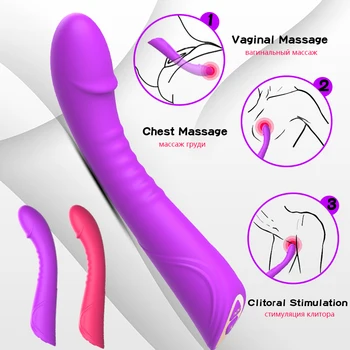 25cm length Realistic Dildo Vibrators for Women Silicone Vagina Massager Female Masturbator Power Vibrators Sex Toys for adults 2