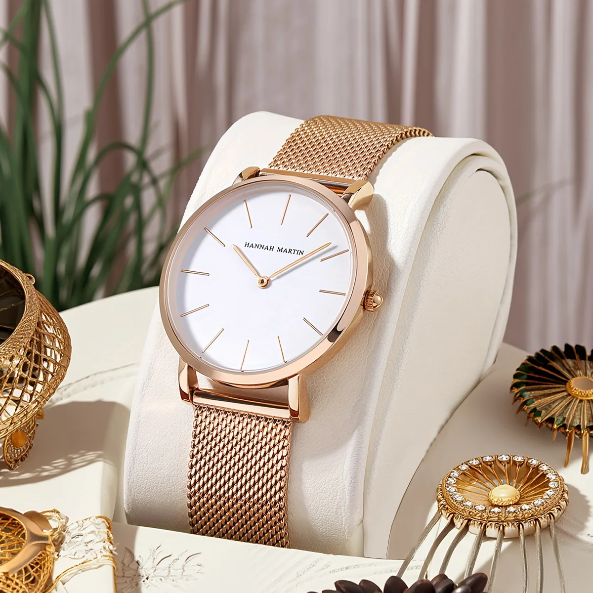 MASTOP Mode Vrouwen Rose Goud Horloge Japan Quartz Rvs MASTOP Mode Vrouwen Rose Goud Horloge Japan Quartz Rvs