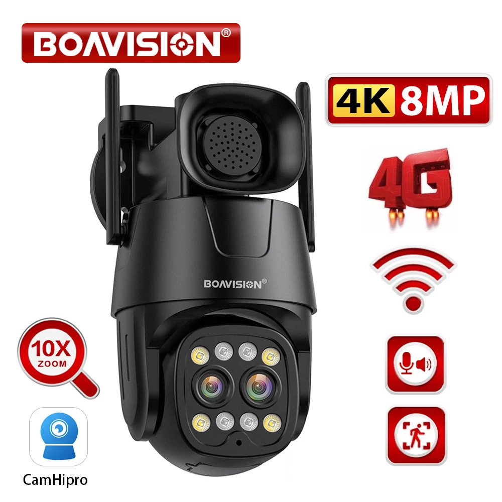 wansview Security Camera Outdoor, 1080P Pan-Tilt 360° Surveillance  Waterproof WiFi Camera, Night Vision, 2-Way Audio, Smart Siren, SD Card