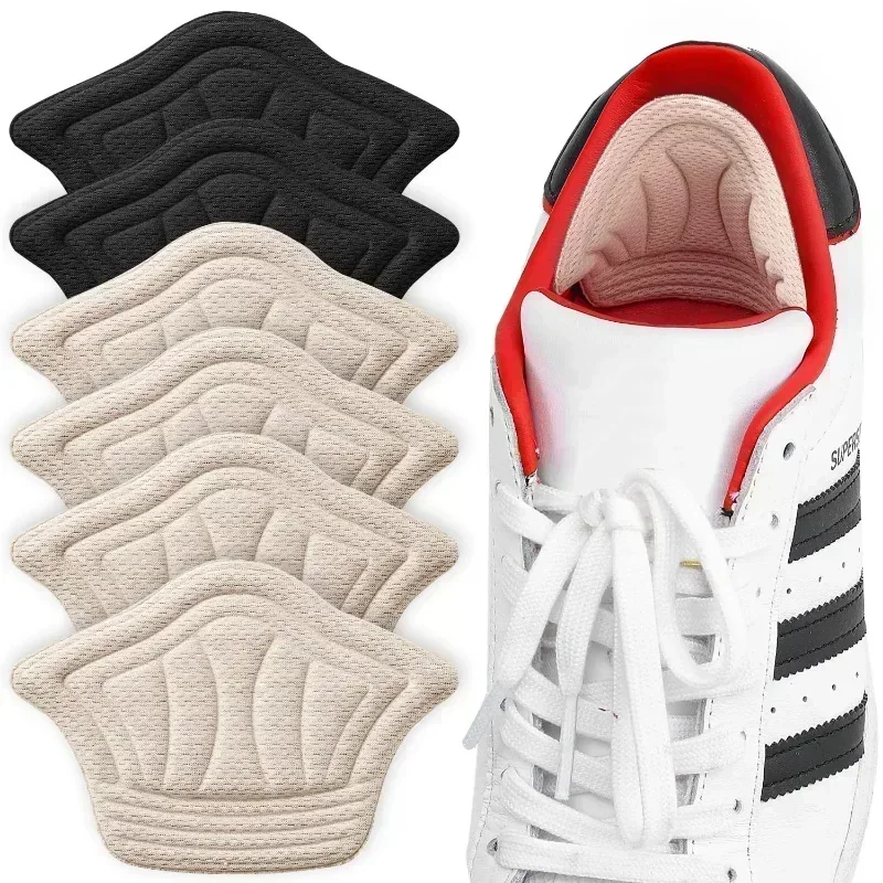 Shoe Insoles Heel Cushion Insole Heel Patch Insole Heel Cushion Protector Heel Insoles Heel Protector Patches Heel Protector Pads Heel Protector Insoles Patch Heel Pads For Sport Shoe Adjustable Size Antiwear Feet Pad Cushion Insert Insole Heel Protector Back Sticker