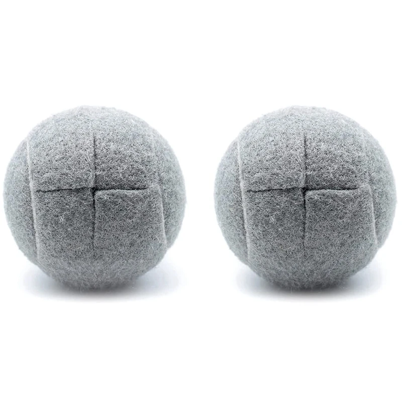 

4 PCS Precut Walker Tennis Ball For Furniture Legs And Floor Protection, Heavy Duty Long Lasting Felt Pad Covering,Grey