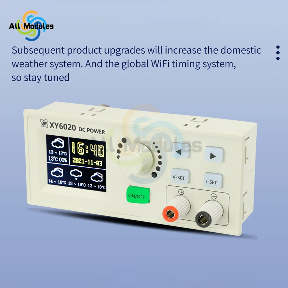 XY6020 XY6020-W CNC Adjustable DC Step Down Voltage Bench Power