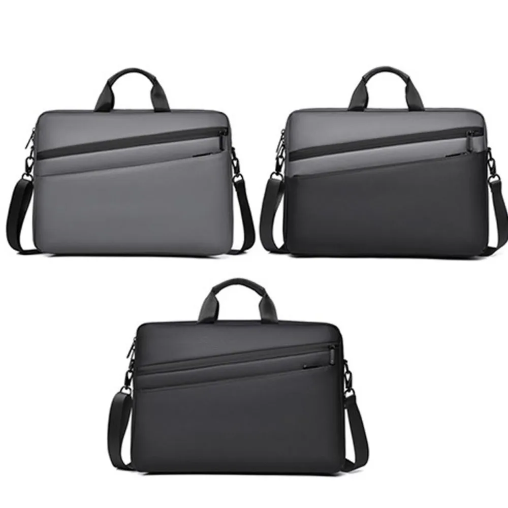 15.6inch Business Laptop Bag with Handle Shoulder Strap Portable Laptop Bags Briefcase Simple Laptop Shoulder Bag Office Use - 6