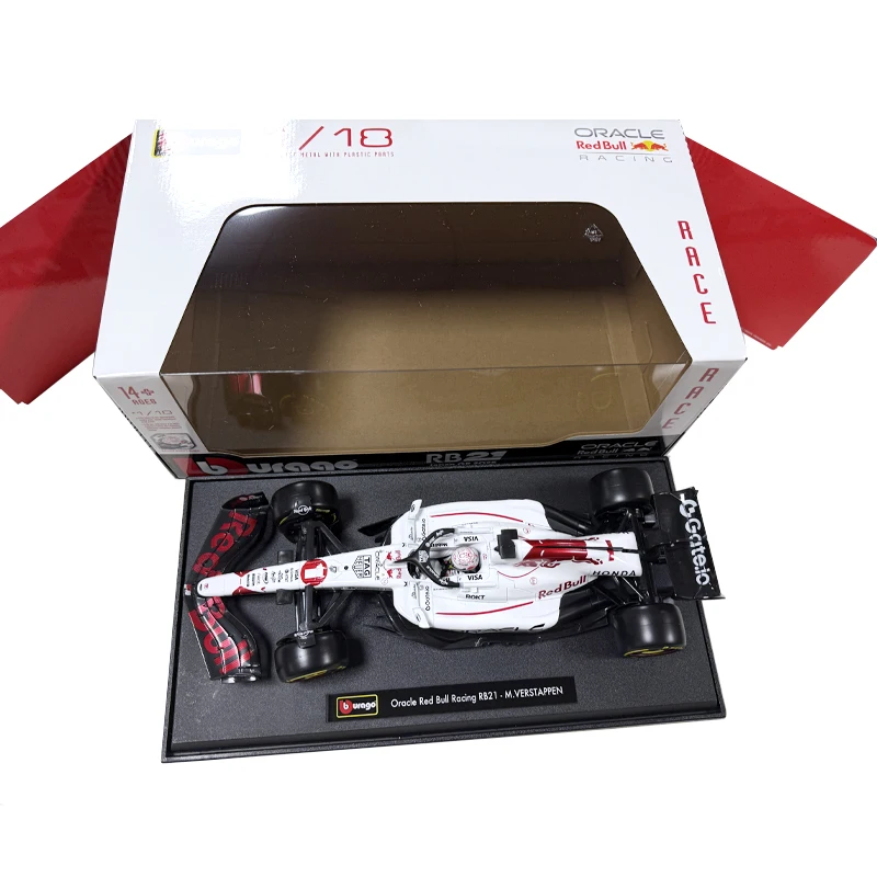 부라고 2025 F1 1:18 레드불 RB21 일본 GP 포뮬러 자동차 스태틱 다이캐스트 자동차 수집용 모델 레이싱카 장난감