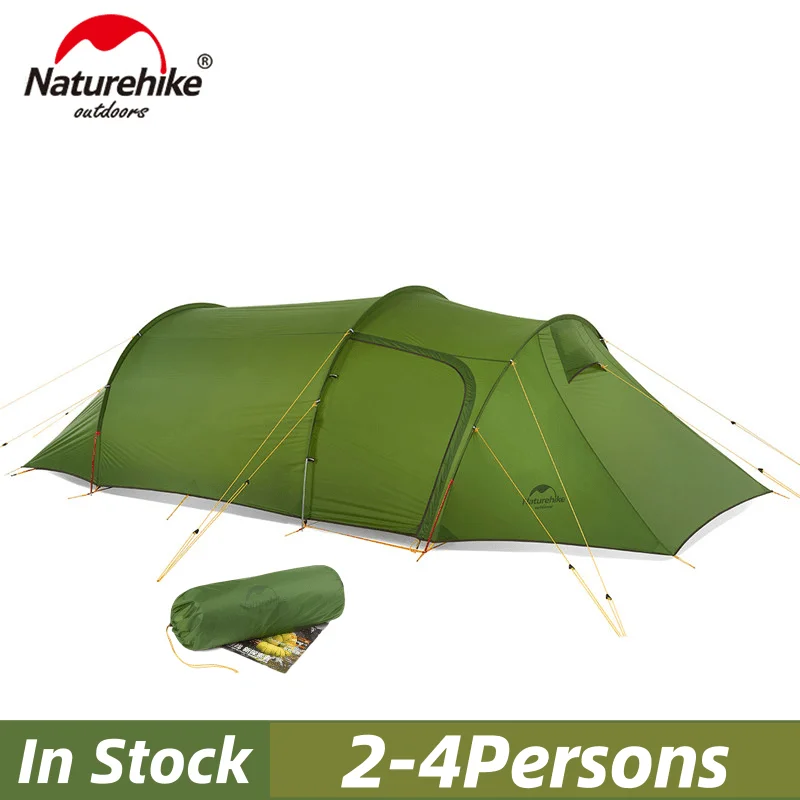 Naturehike 34 Persons Opalus Tunnel Camping Tent Large Space Double