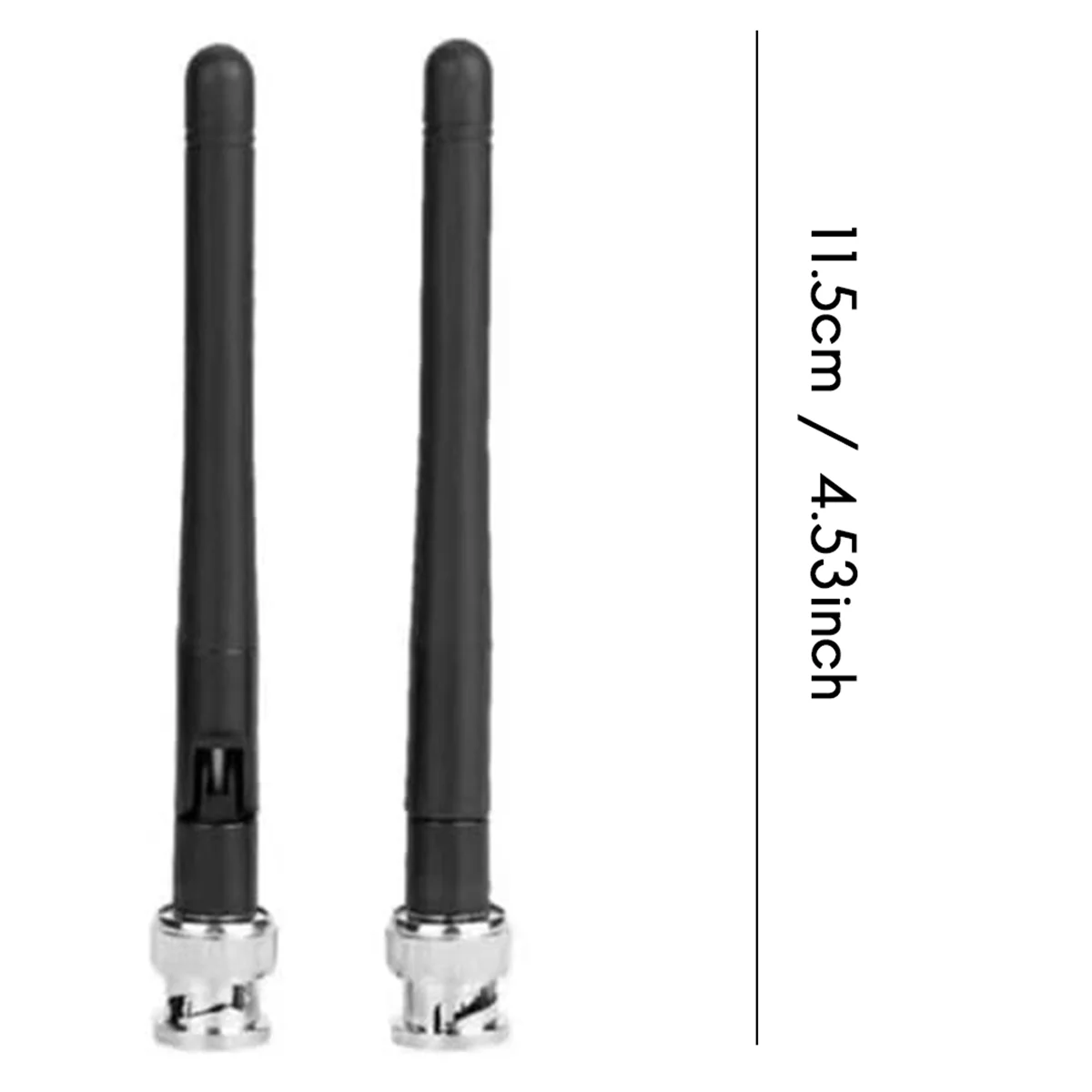 DT60 2 PCS UHF BNC 남성용 교체 안테나 EW100 EW300 EW500 G3 G4 SKM100 무선 마이크 마이크 수신기
