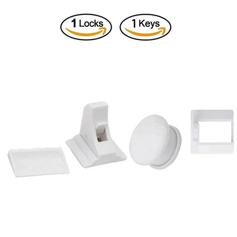 Magnetic Child Lock Children Protection Baby Safety Lock Drawer Latch Cabinet Door Lock Limiter Children Security Locks