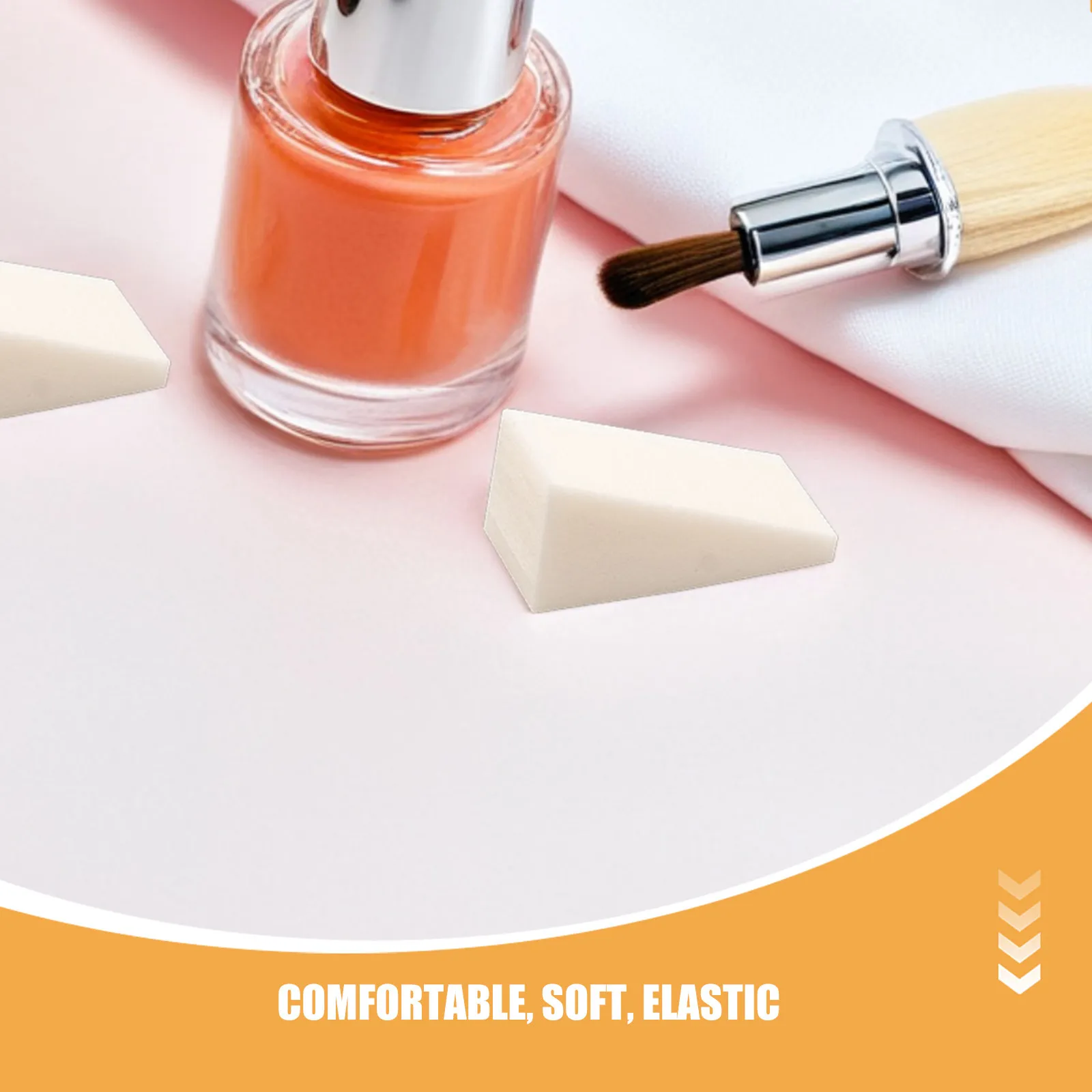 20Pcs DIY 그라디언트 네일 매니큐어 액세서리 용 부드러운 물 흡수성 그라디언트 네일 스폰지 메이크업 스폰지 애플리케이터