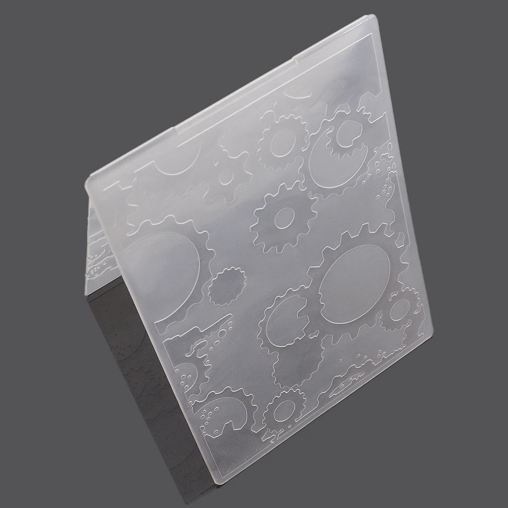 Plastic embossing folder Scrapbook DIY Handmade Scrapbooking Album Cards Making Tool 1PC