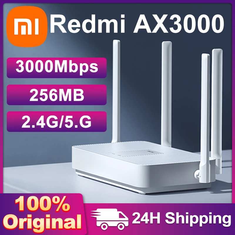 Xiaomi Redmi Ax3000 Wifi Router Signal Booster Repeater Extend Gigabit