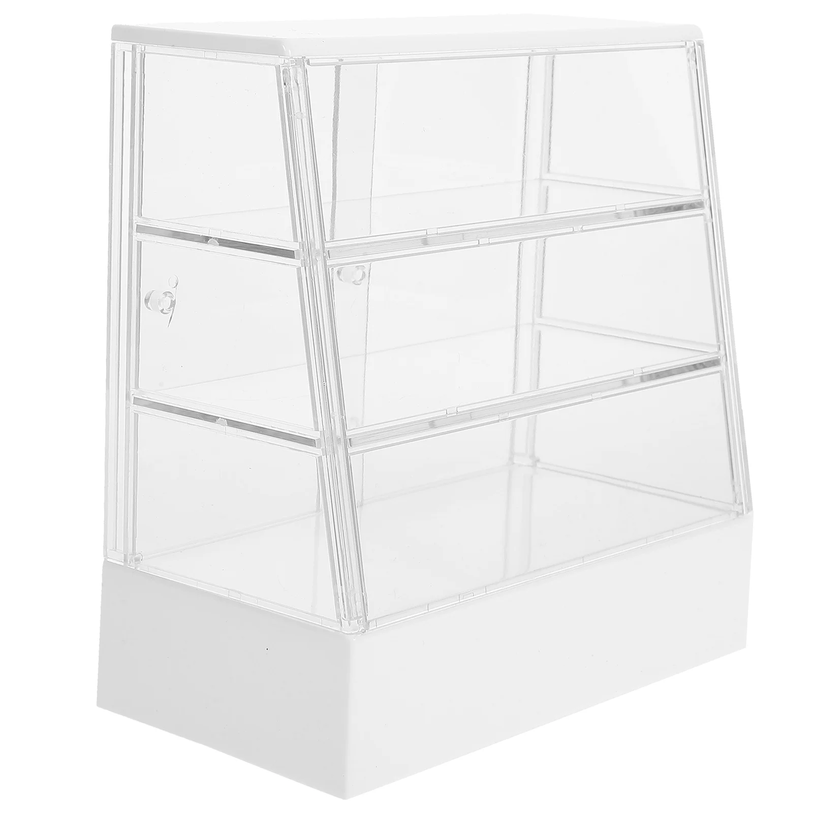 

Dollhouse Display Counter 1 12 Simulation Miniature Furniture Bakery Cabinet Model Food Cake Bakery Display Cabinet Model Toy