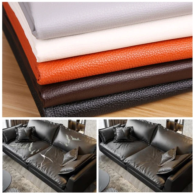 Self Adhesive Leather for Sofa Repair Patch Furniture Table Furniture Shoes  First Aid Patch Leather Patch DIY Black Leather - AliExpress