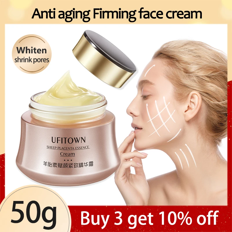 Anti-Wrinkle Cream Instant Anti Aging Firming Lifting Fade Fine Line Face Cream Hyaluronic Acid Skin Care Shrink Pores Whitening