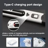Portable Handheld Plastics Welding Machine Thermal Cutting Hot Stapler Plastics Hole Repairing Tool Set with LED Light 3