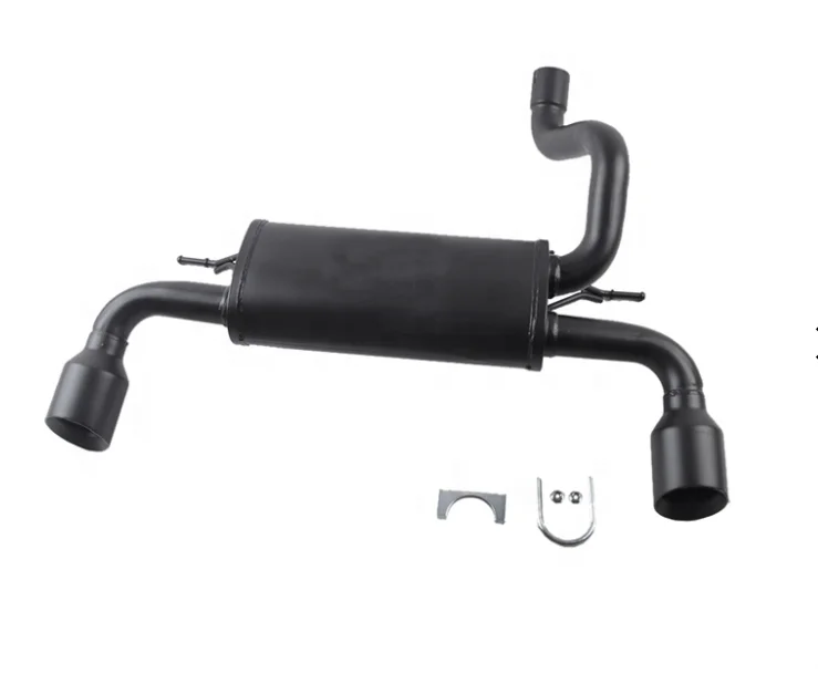 

Off-road Auto exterior Accessories tail pipe of automobile Steel Muffler Exhaust Pipe For Jeep Wrangler JK/JL