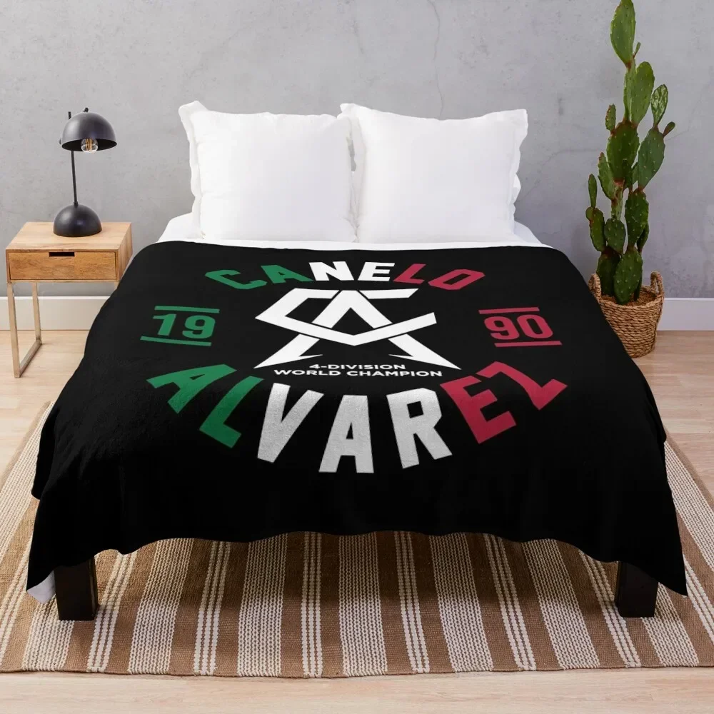 

Canelo Alvarez 1990 Throw Blanket Thermals For Travel Luxury Brand Soft Beds Soft Plush Plaid Blankets