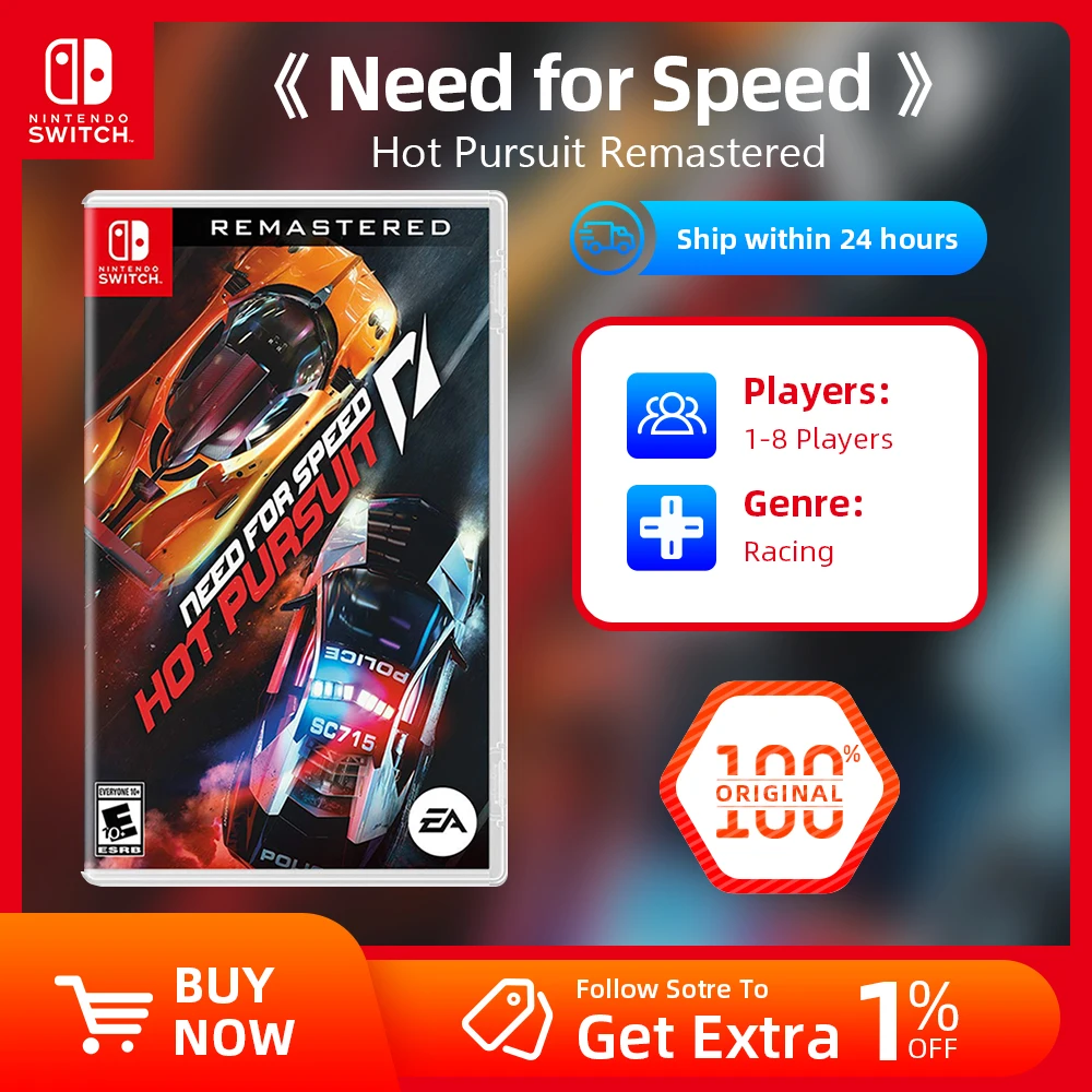 Nintendo Switch Game Deals - Need for Speed Hot Pursuit Remastered