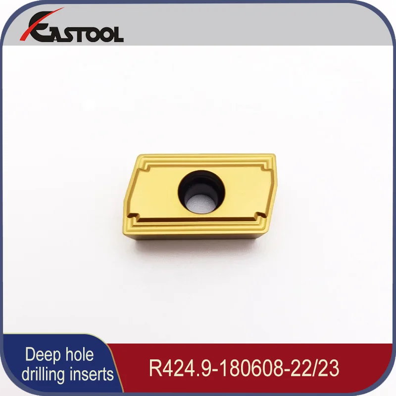 

Cemented Carbide Inserts for Deep Hole Machining R424.9-180608-22 /R424.9-180608-23 Use for Deep Hole Drilling