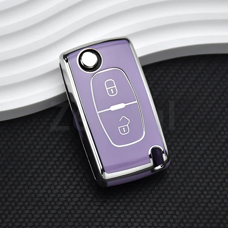 Advanced TPU Flip Remote Car Key Case Cover and Protector