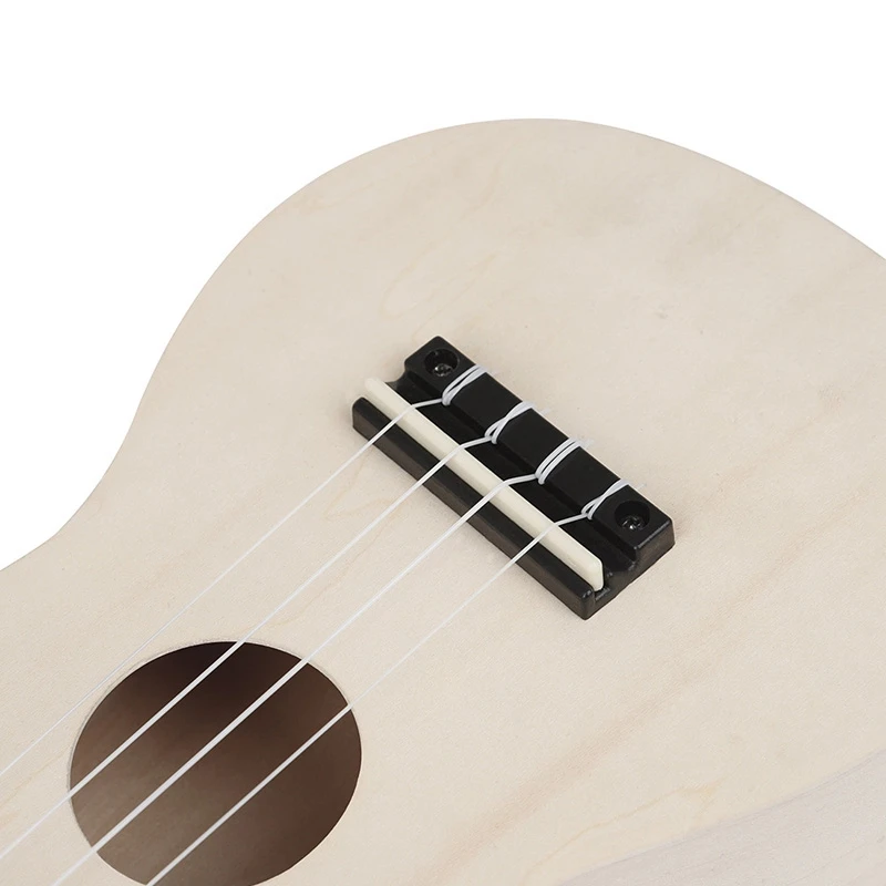 Гавайская гитара, комплект «сделай сам» забавного укулеле, 21 дюйм, детская игрушка ручной работы для любительской гитары, музыкальный инструмент