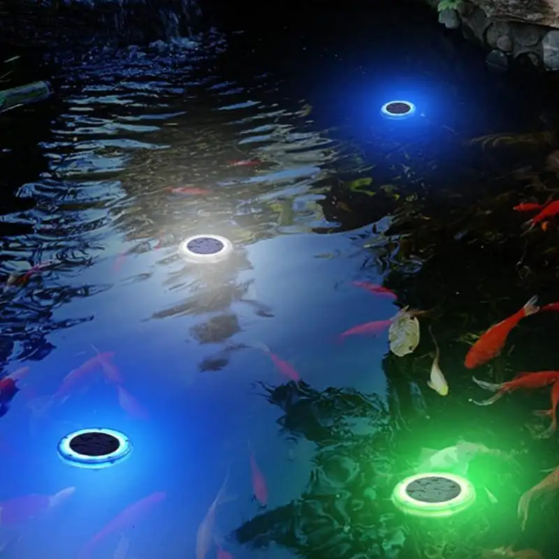 Solar Floating Light Upgraded Waterproof Swimming Pool Outdoor Decorative Blue LED