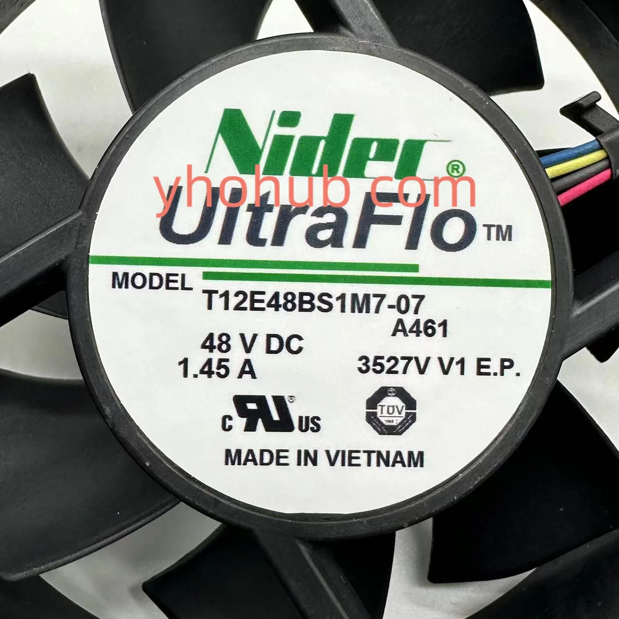ventilador de refrigeracao servidor nidec 4 wire 02