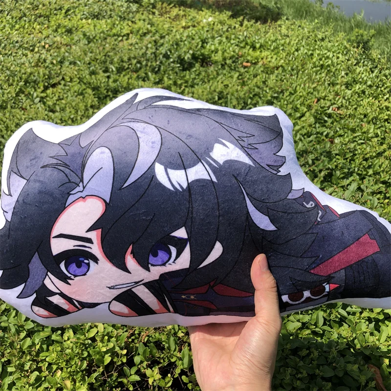 45cm Game Genshin Impact Wriothesley Cosplay Cartoon Soft Plush Doll Figure Gifts Kids Prop