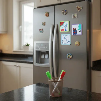 Note magnetiche portatili multifunzionali, lavagne per appunti colorate e riutilizzabili, etichette adesive scrivibili per frigorifero
