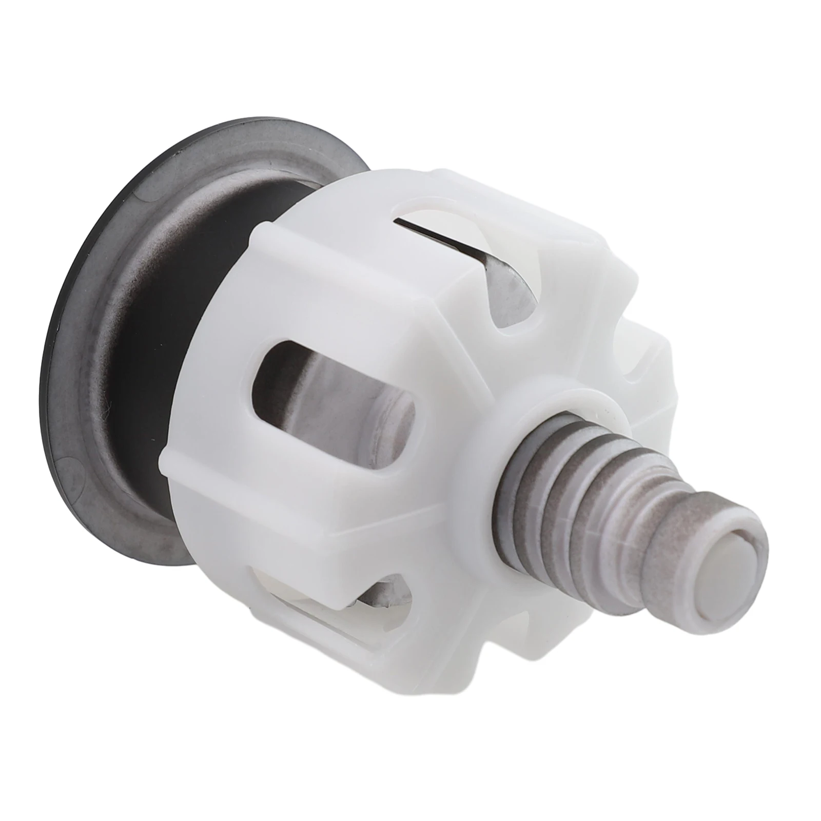 Toilet Flush Button Toilet Push Button ABS Dual Flush Water Saving Chrome For Cistern Tank 38-49mm Black Home Improvement Hardware