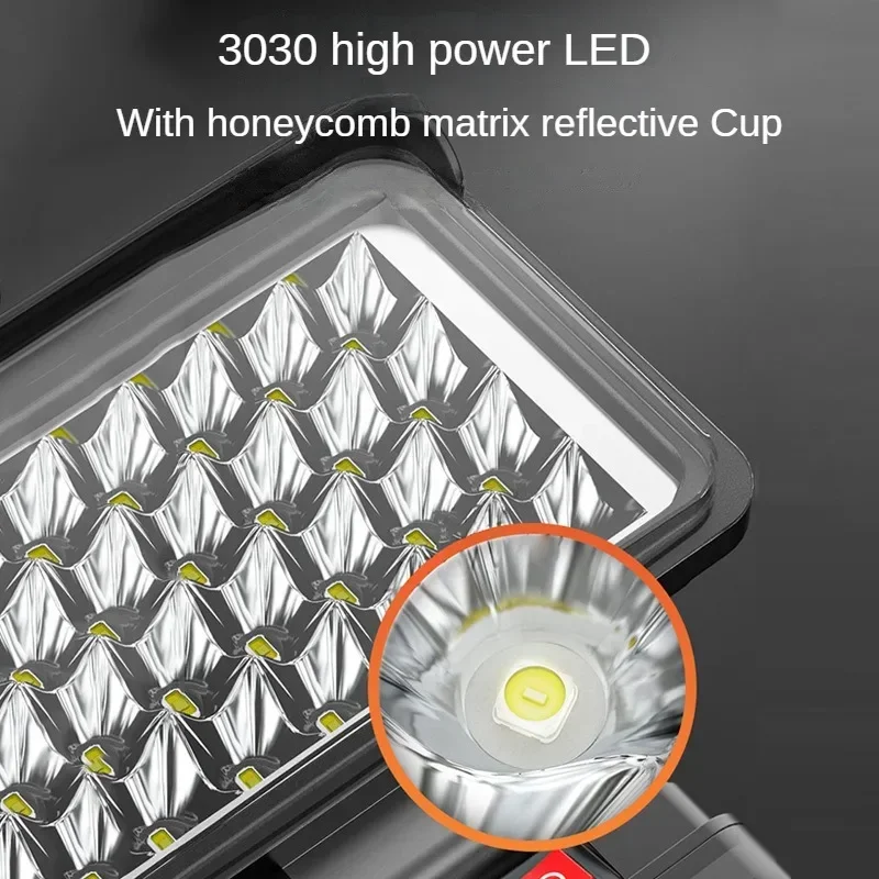 Portable Spotlight Portable Work Light Emergency Light LED Light For Dewalt 18V Battery 4In Cordless