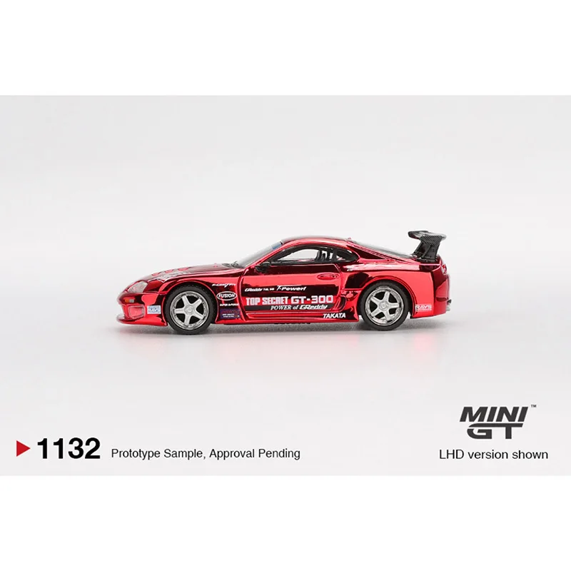 PreSale MINIGT 1132 1:64 Toyota Supra A80 Top Secret GT300