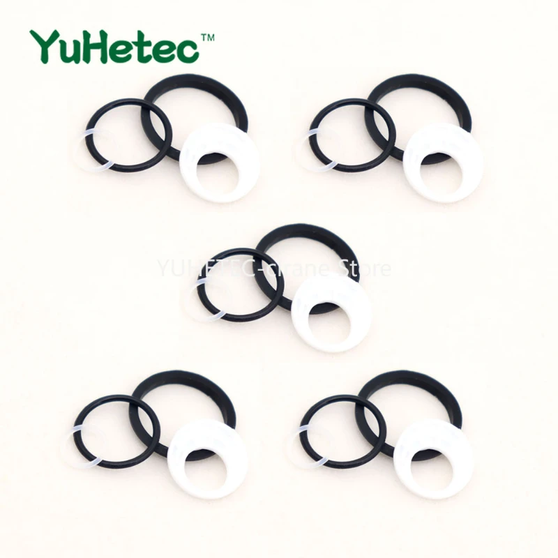 

5Pack Silicone O-Ring Seal O Ring Replacement for TFV8 Baby V2 5 Sets Electronic Accessories Black White