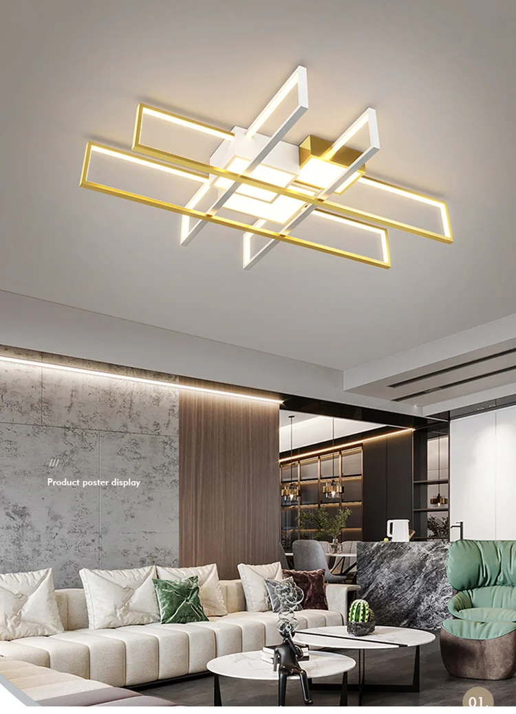 Gold/Black LED Ceiling Chandelier For Dining Room Kitchen Bedroom Living Room Apartment Villa Coffee Hall Office Indoor New Lamp grey chandelier