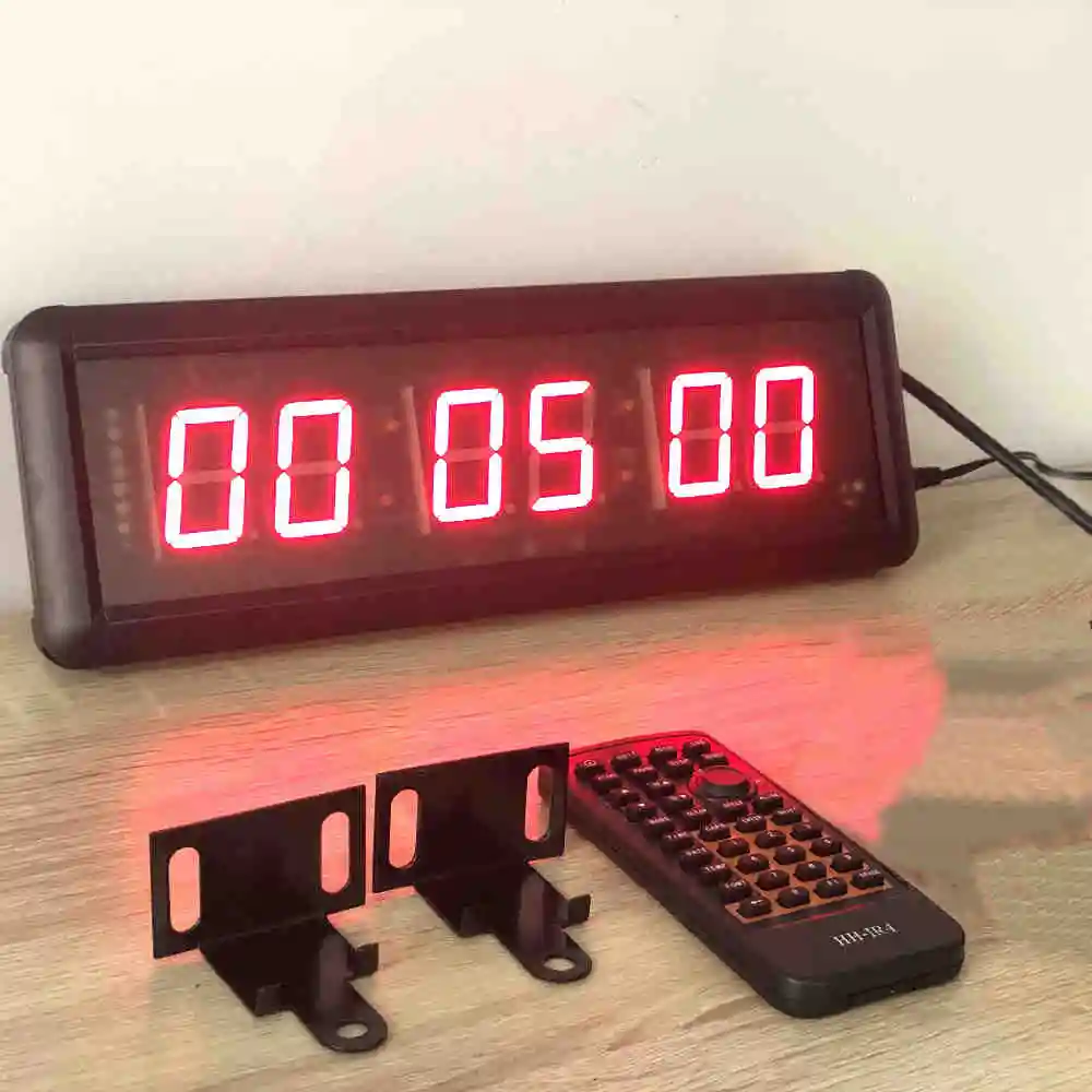 1.5 inch 29cm Led Countdown Clock Stopwatch Button selectable With remote control School Rush Answer Competition Game Timer