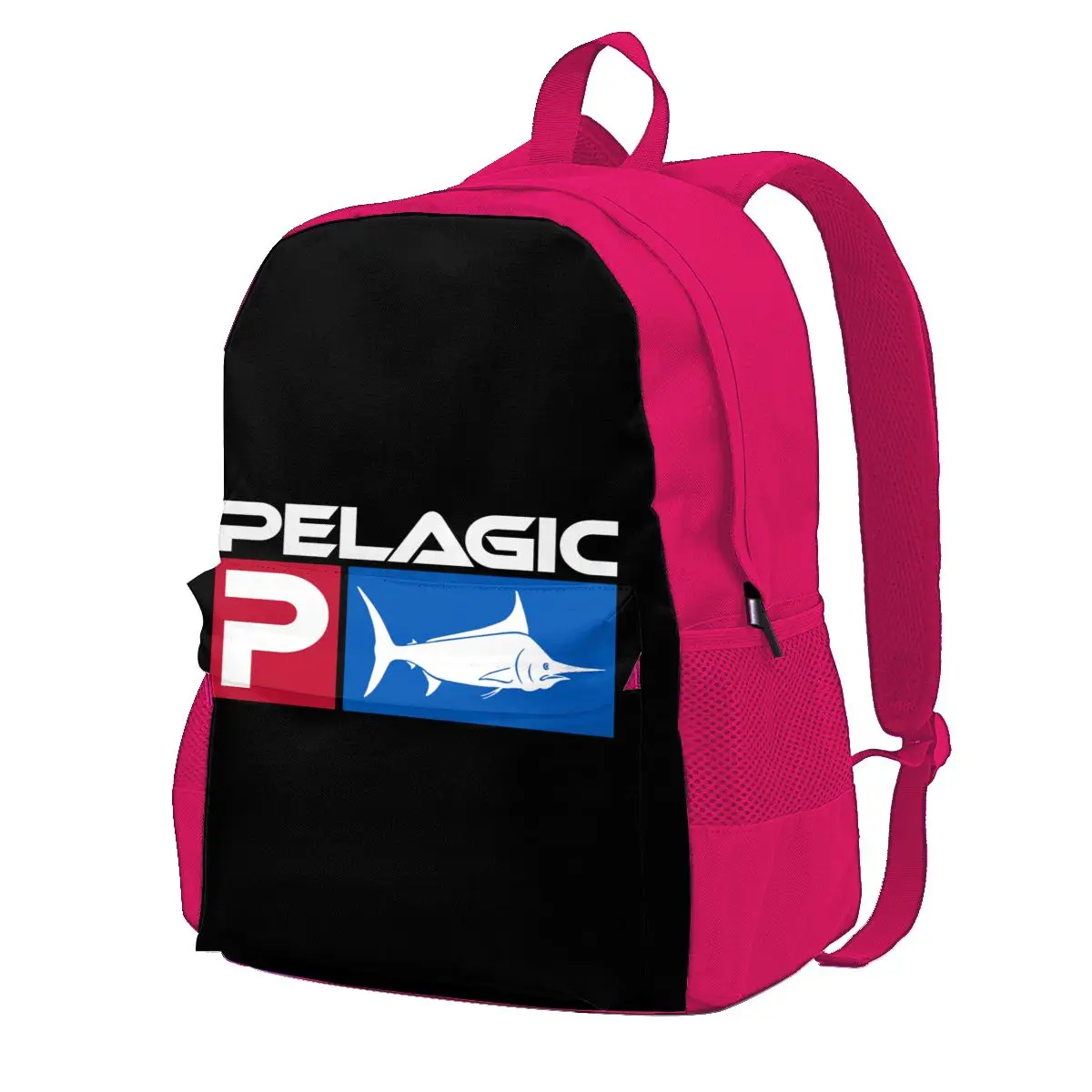 Pelagic Logo Large Capacity Backpack School Softback 3d Printing