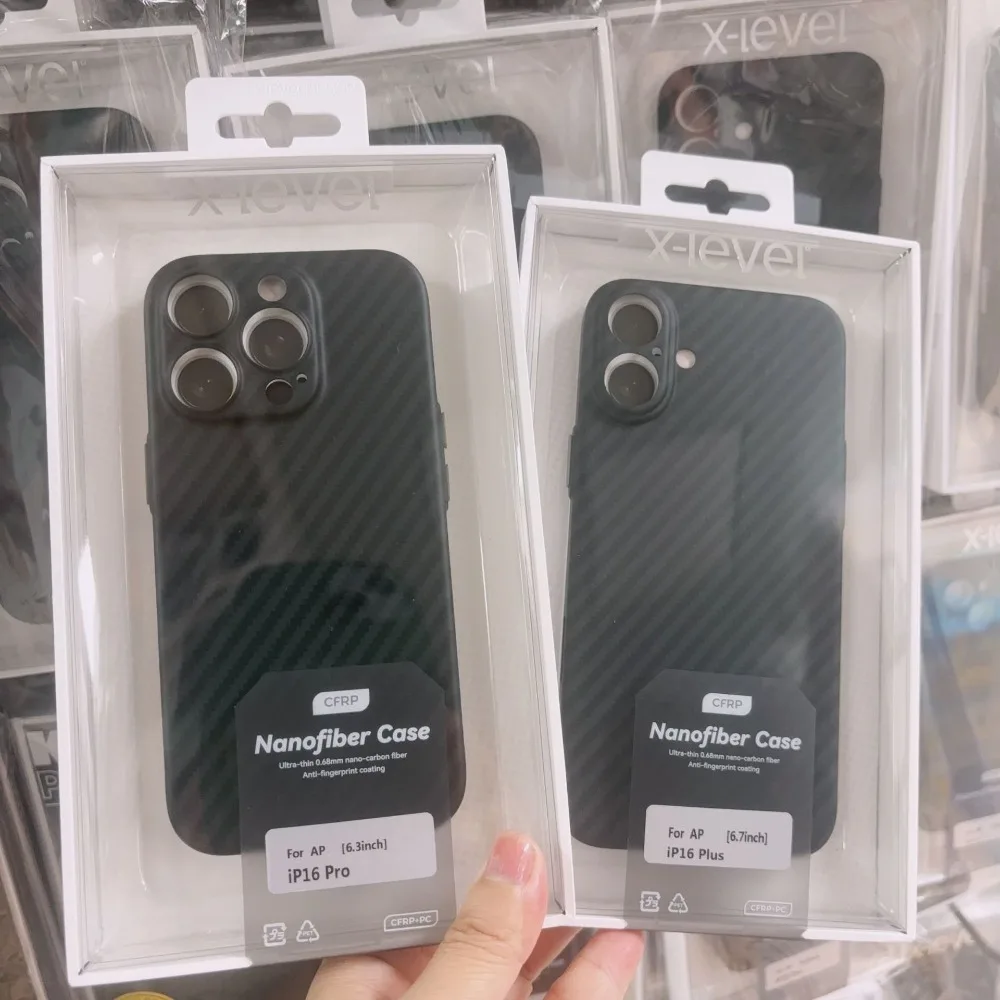 X-Level Premium Carbon Fiber Lightweight Shockproof Phone Case